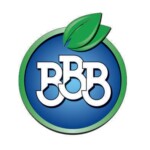 Кръгъл обемен стикер на сокове BBB